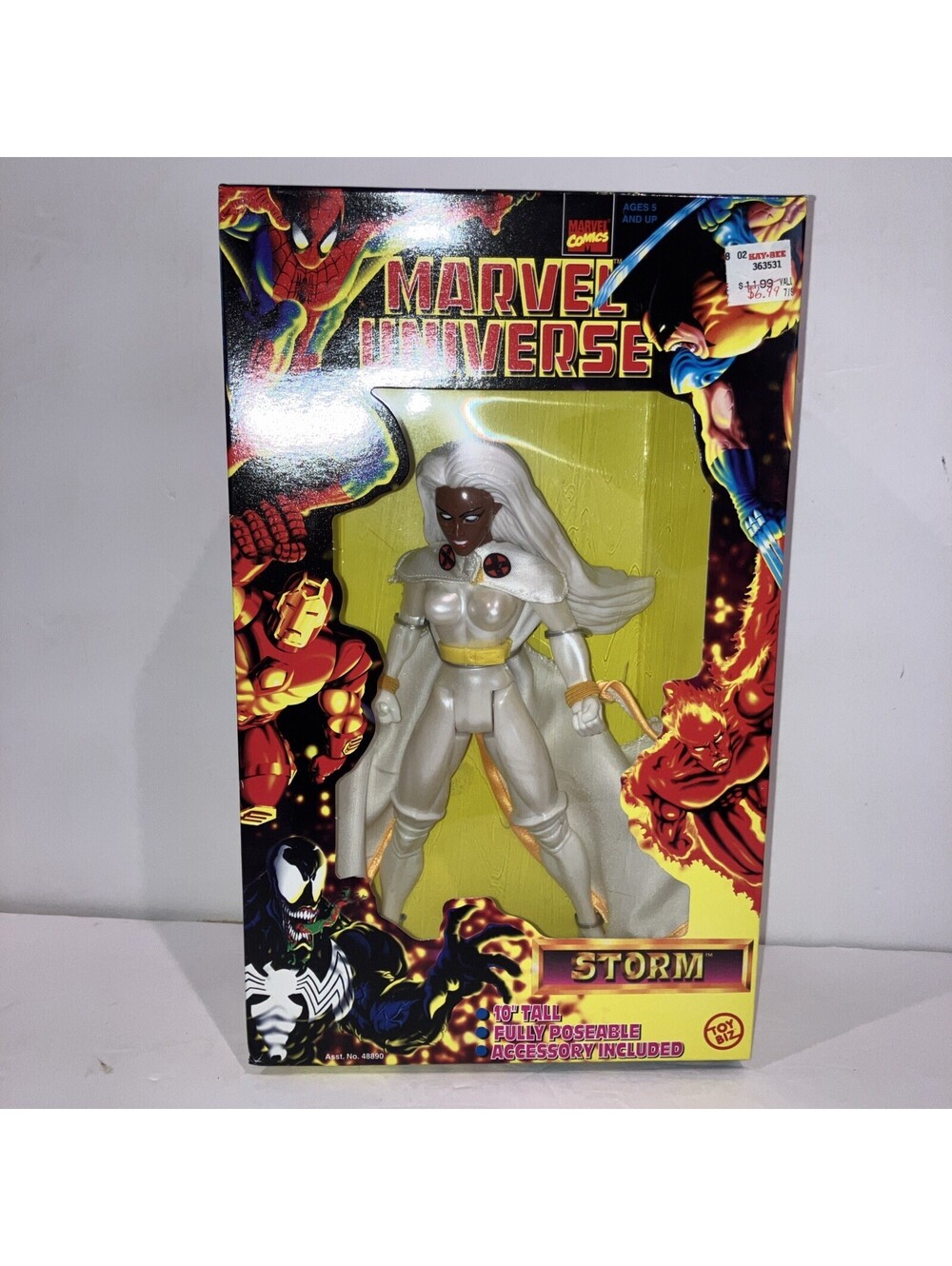 Vintage1997 Toy Biz Marvel Universe Storm 10" Action Figure New in Box